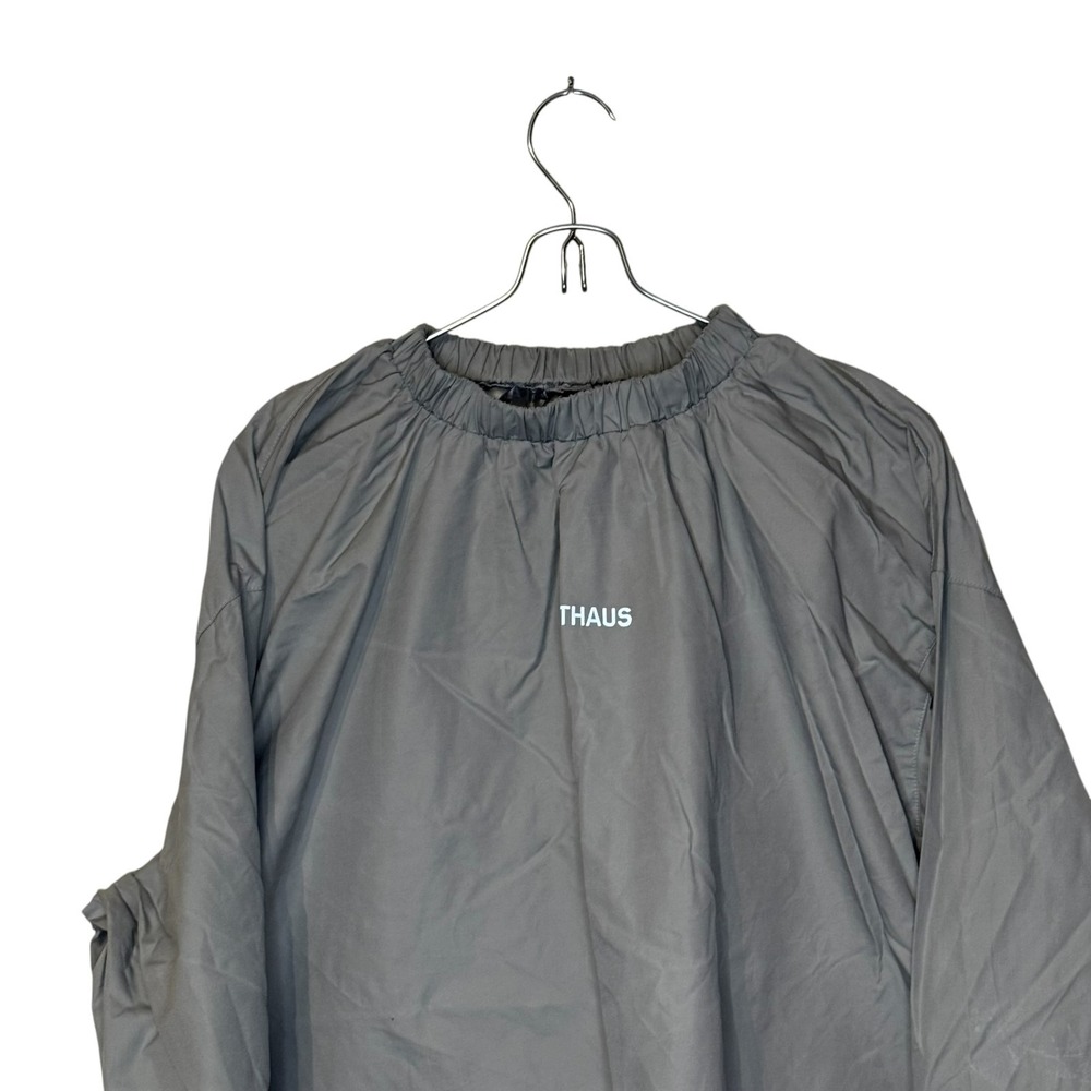 Fighthaus Women's Sauna Suit Pullover Performance‎ Weight Loss Training Gray XL - Picture 2 of 11